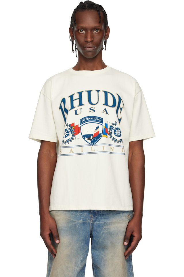 Rhude — Off-White USA Sailing Icon T-shirt