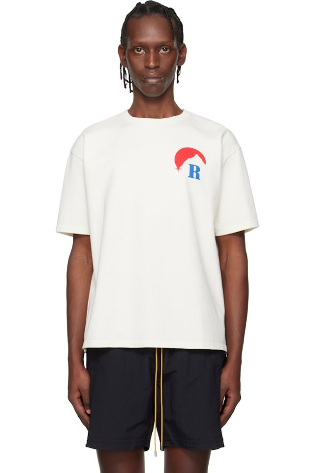 Rhude — Off-White Moonlight Regatta T-shirt
