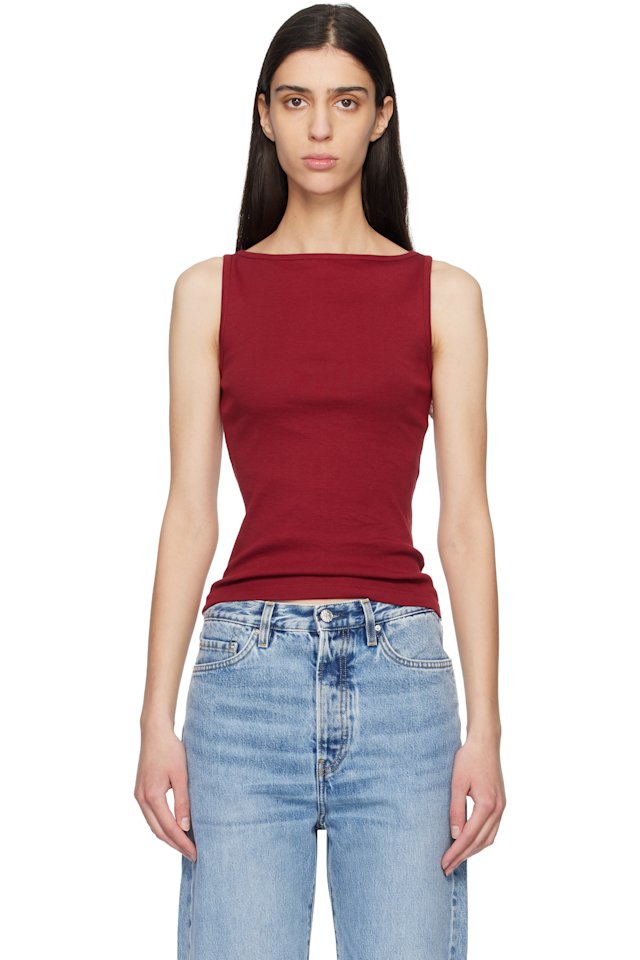 FLORE FLORE — Red Timmi Tank Top