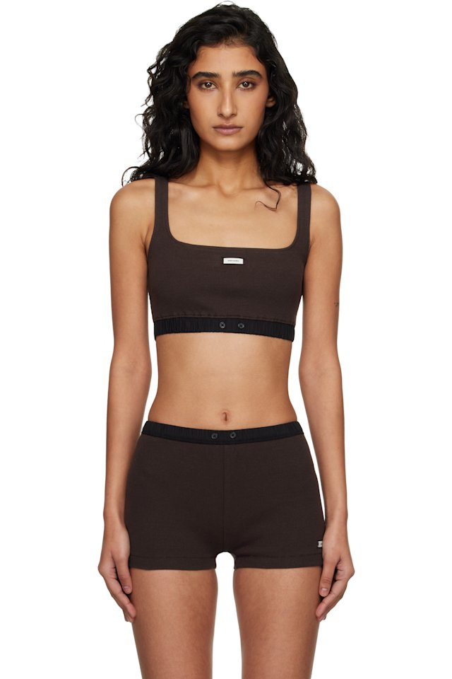 Entire Studios — Brown Lounge Bra