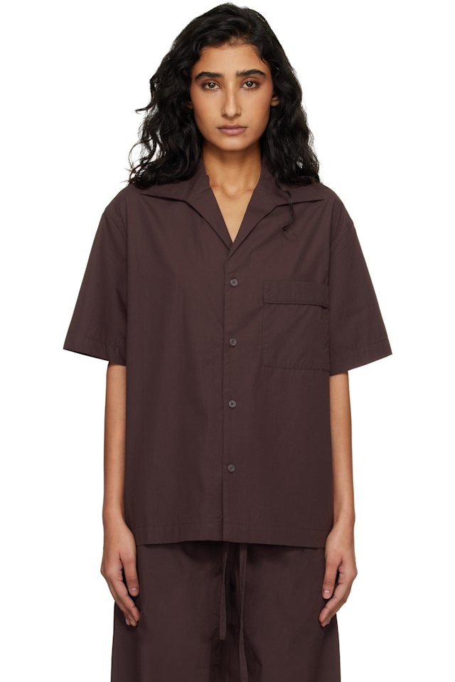 Entire Studios — Brown SS Pyjama shirt
