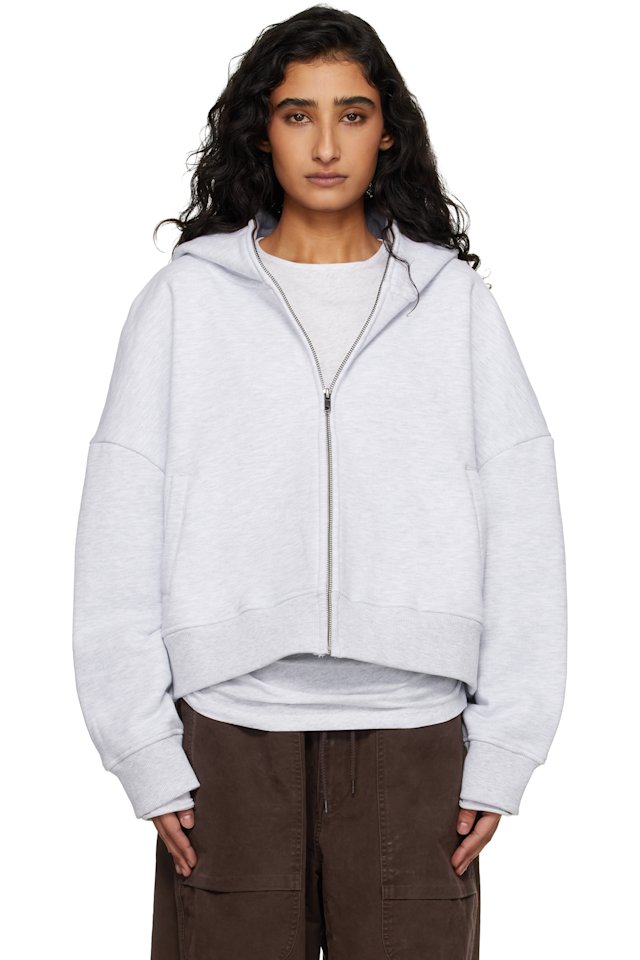 Entire Studios — Gray Eternal Zip Hoodie
