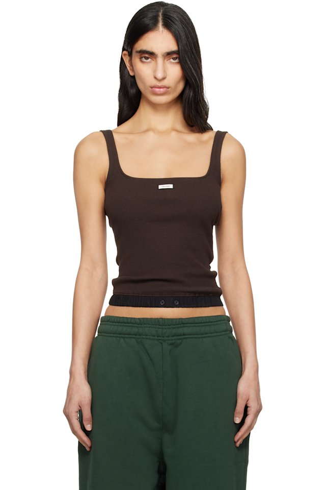 Entire Studios — Brown Lounge Tank Top
