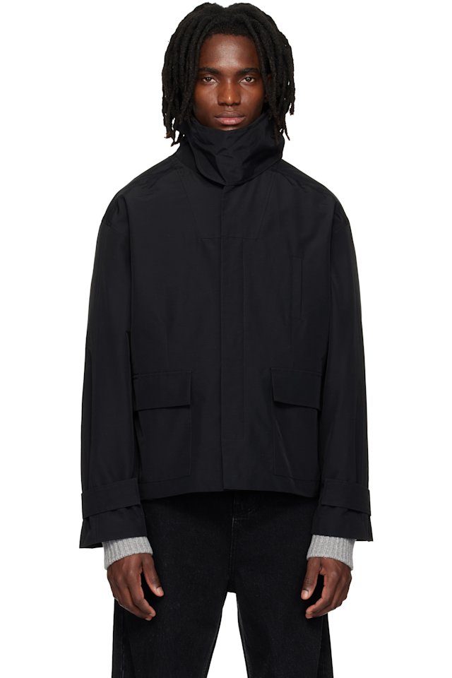 Entire Studios — Black Trench Jacket