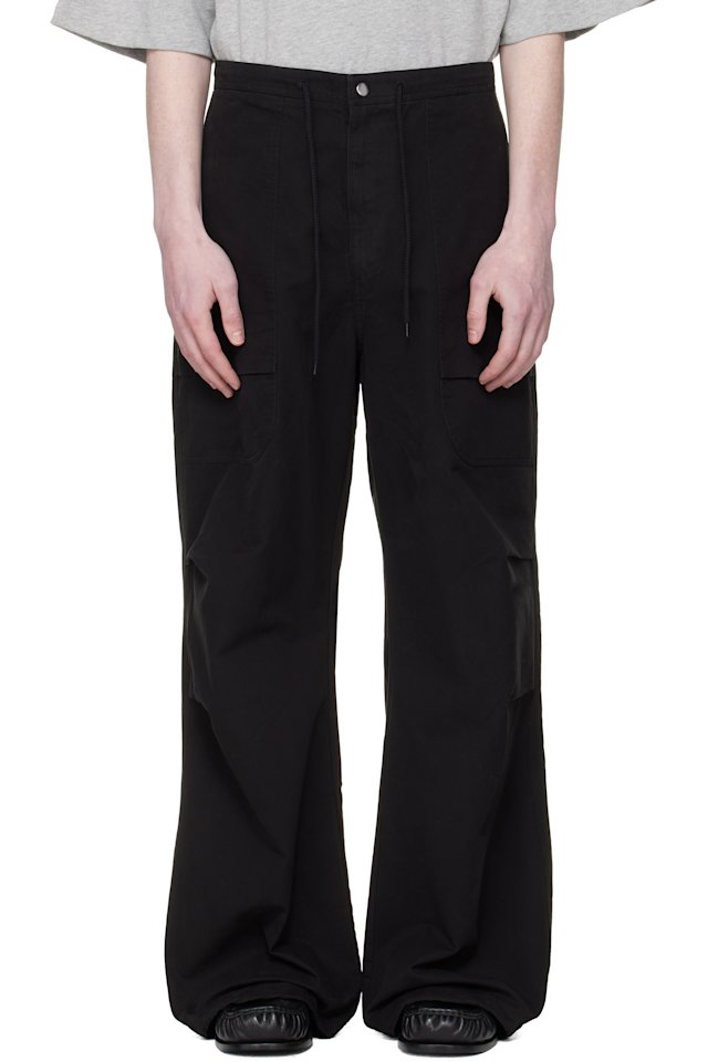 Entire Studios — Black Barren Cargo Pants