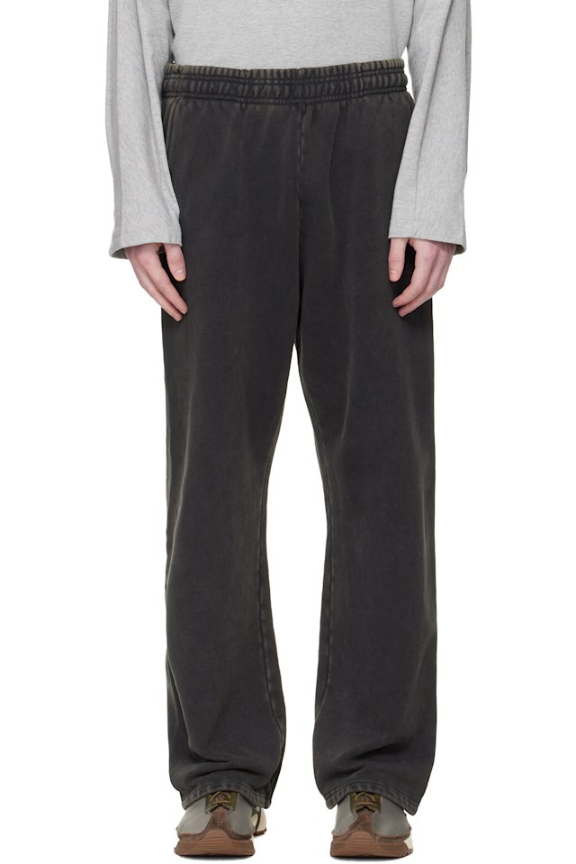Entire Studios — Black Straight Leg Sweatpants