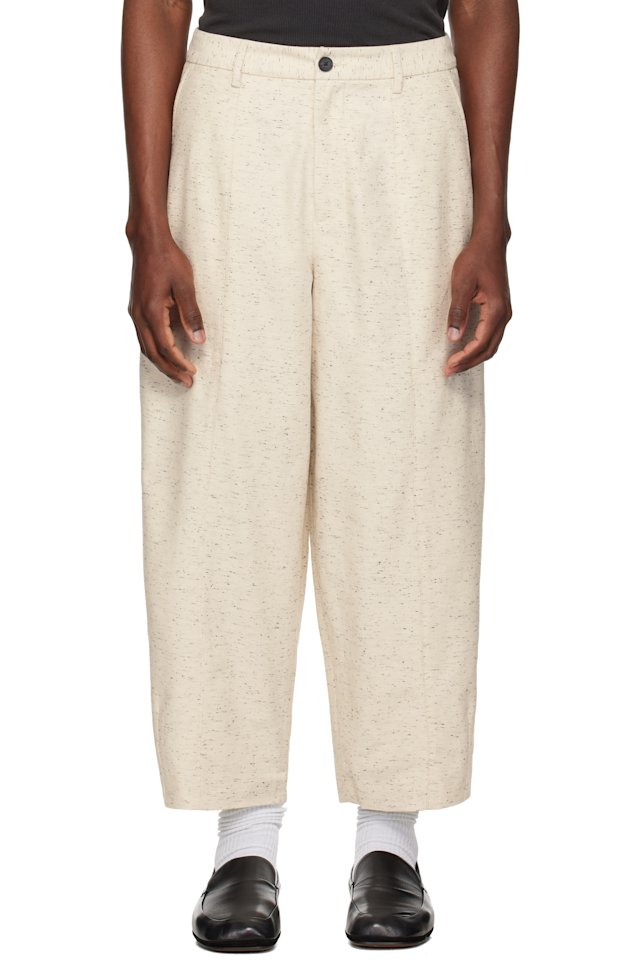 Entire Studios — Off-White Carrot Trousers