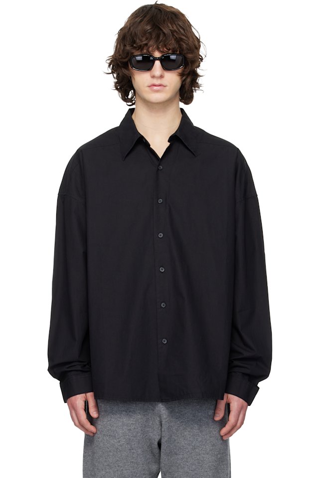 Entire Studios — Black Miller Shirt