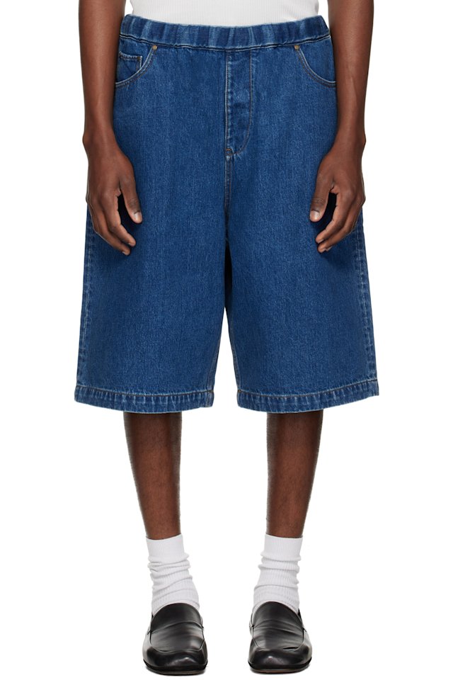 Entire Studios — Blue Spar Shorts