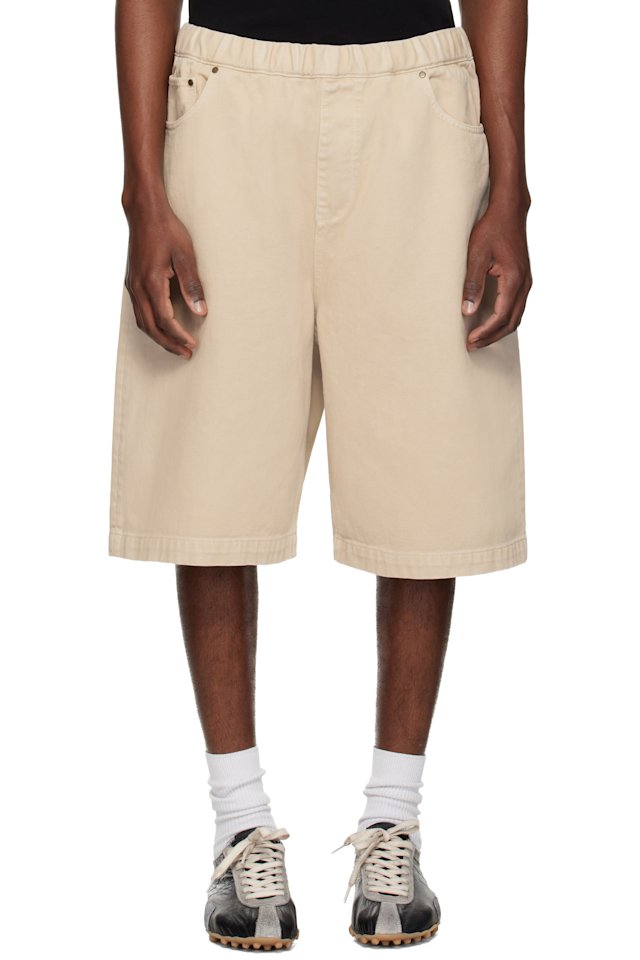 Entire Studios — Beige Spar Shorts
