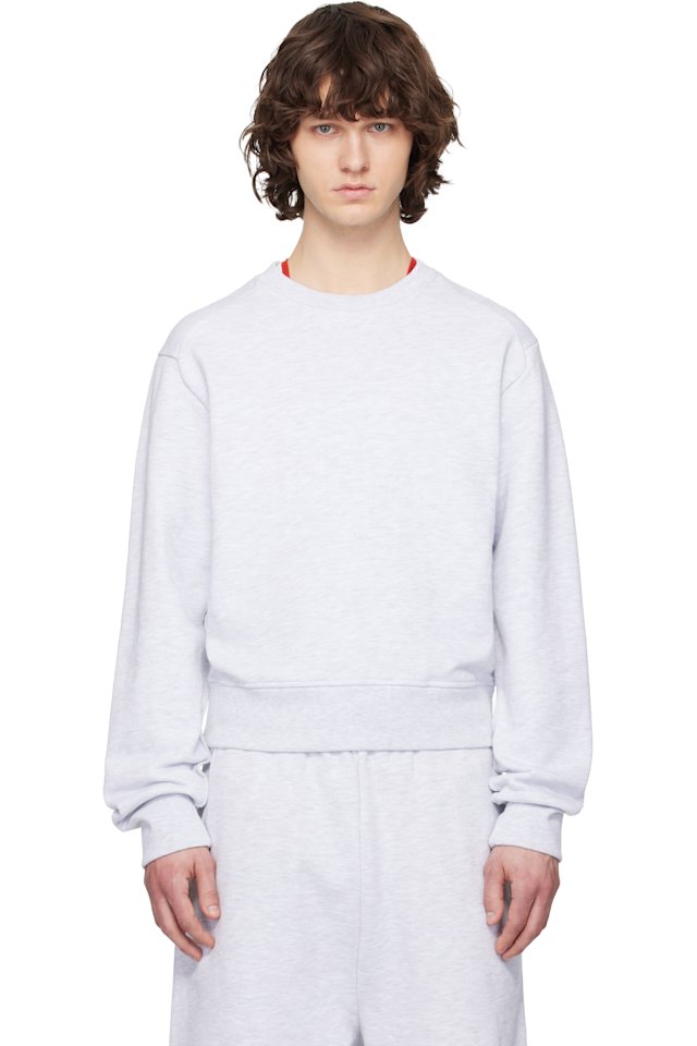 Entire Studios — Gray Pod Crew Sweatshirt