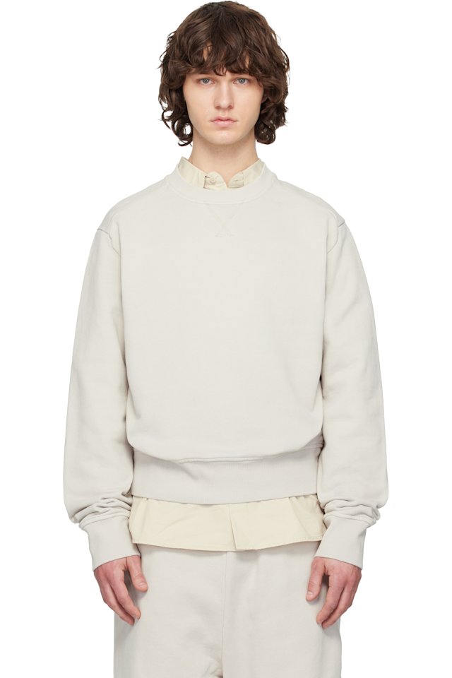 Entire Studios — Off-White Pod Crew Sweatshirt