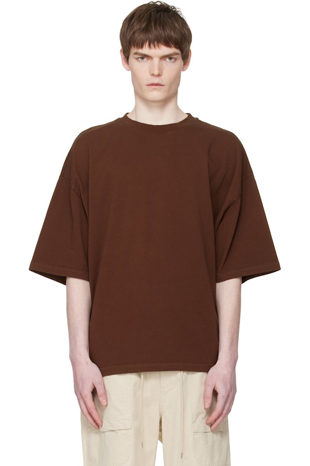 Entire Studios — Brown Heavy Boxy T-shirt