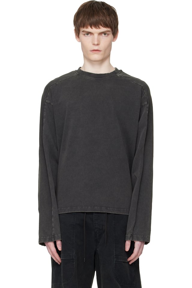 Entire Studios — Black Heavy Long Sleeve T-shirt