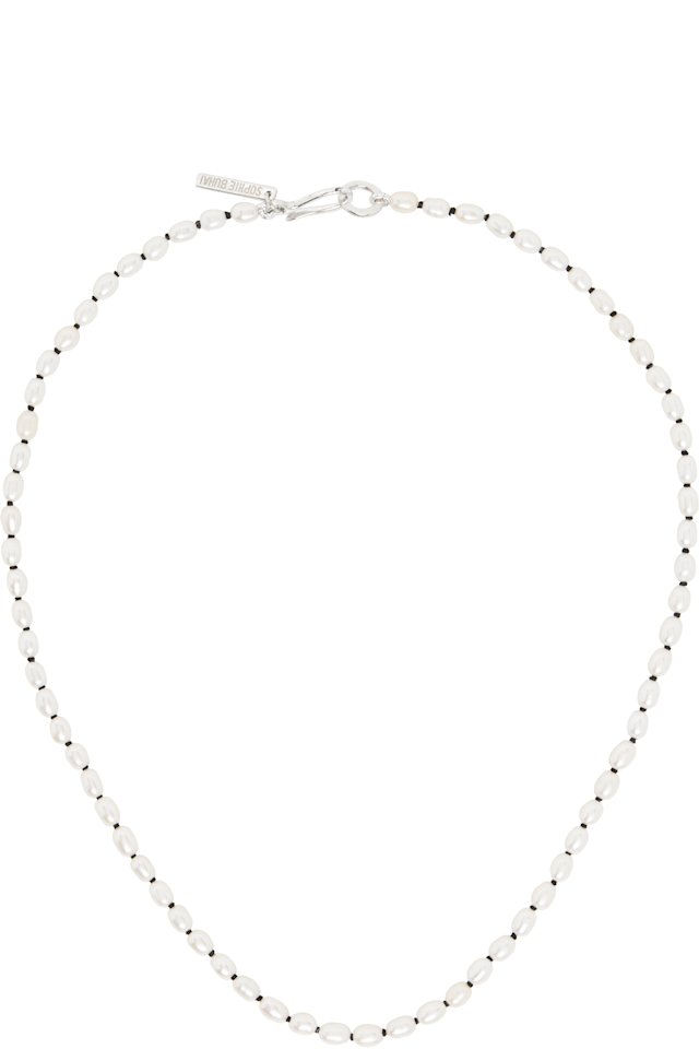 Sophie Buhai — Tiny Pearl Collar Necklace
