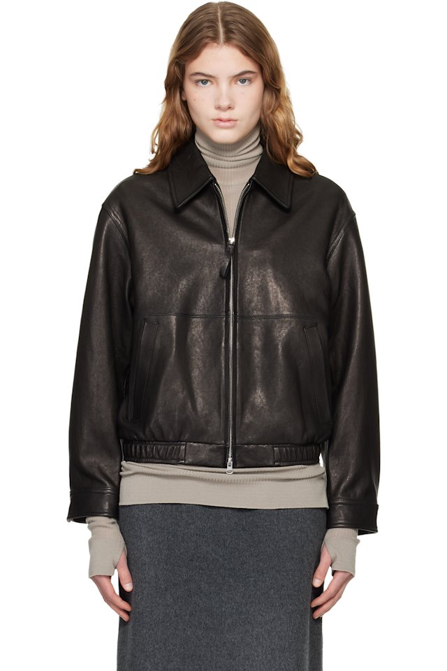 Dunst — Black Drizzler Leather Jacket