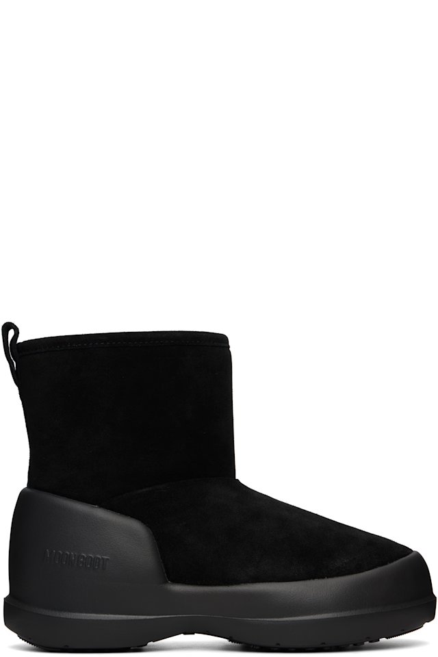 Moon Boot — Black Mezzaluna Mid Boots