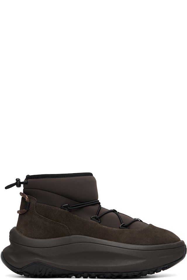 Moon Boot — Brown Moon247 Slip-On Sneakers