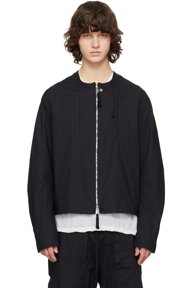 thom/krom — Black Bomber Jacket