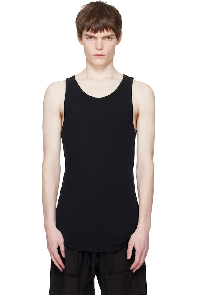thom/krom — Black M TS 947 Tank Top