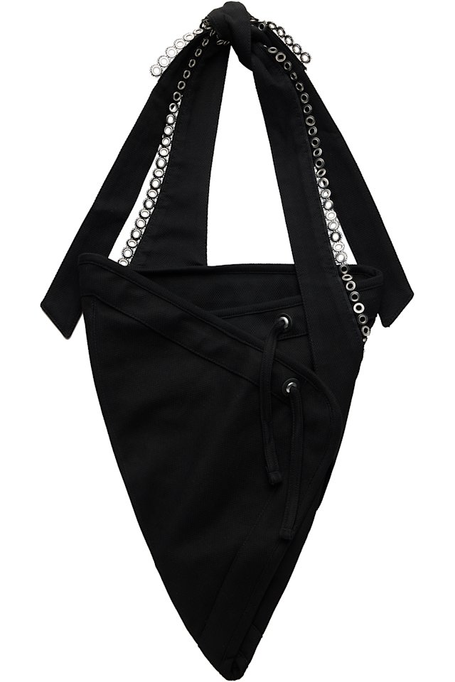 Kiko Kostadinov — Black Kest Pouch Bag