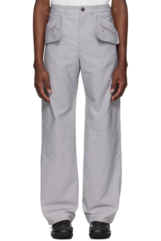 Kiko Kostadinov — Gray Komlo Trousers