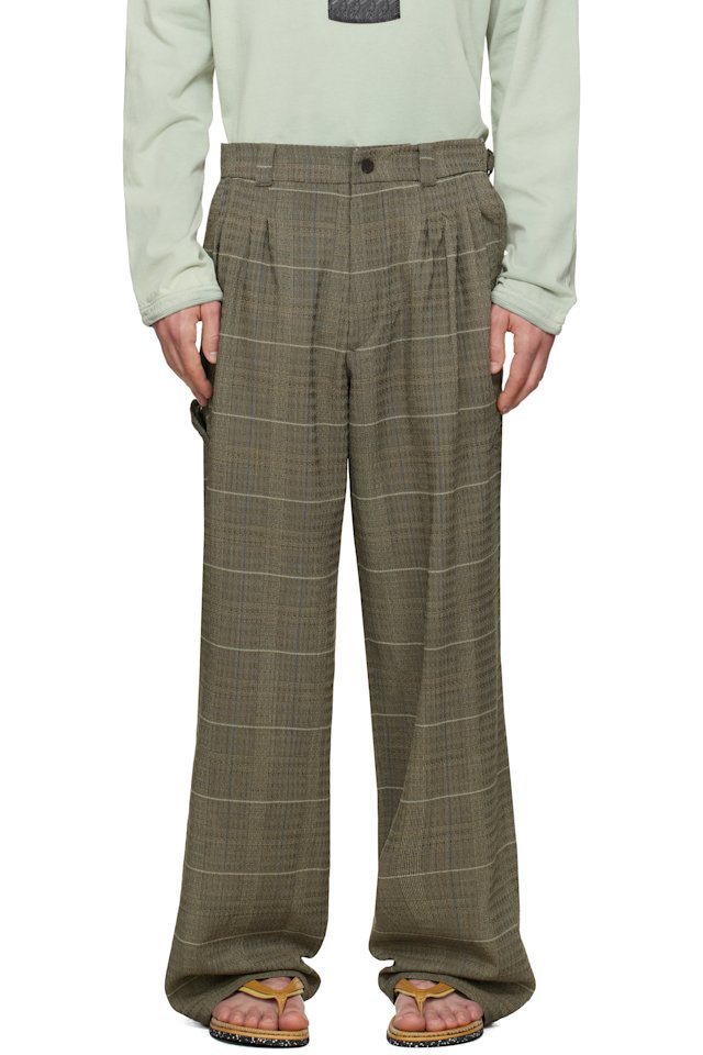 Kiko Kostadinov — Taupe Andras Formal Trousers