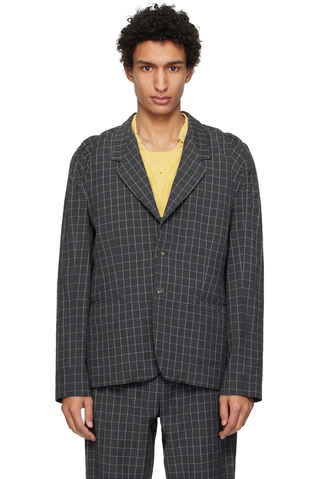 Kiko Kostadinov — Gray Minna Blazer