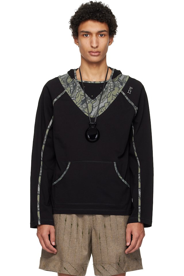 Kiko Kostadinov — Black Gizi Hoodie