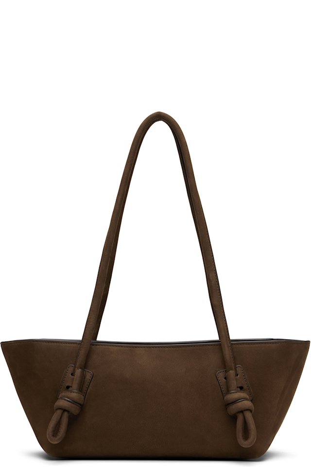 HEREU — Brown Fleca Nubuck Bag