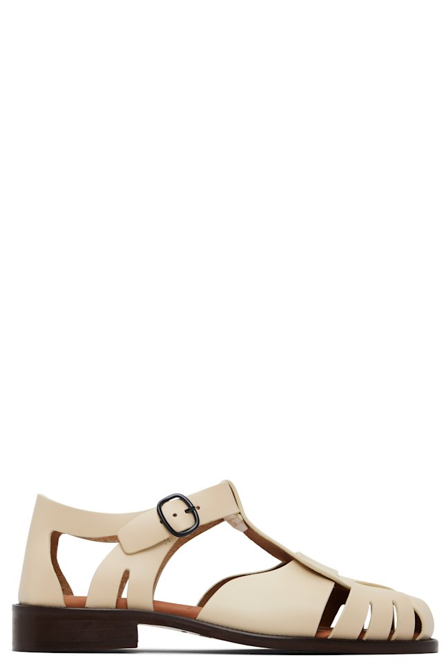 HEREU — Off-White Pesca Sandals
