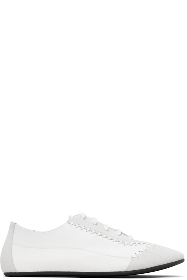 HEREU — White Esportiu Sneakers