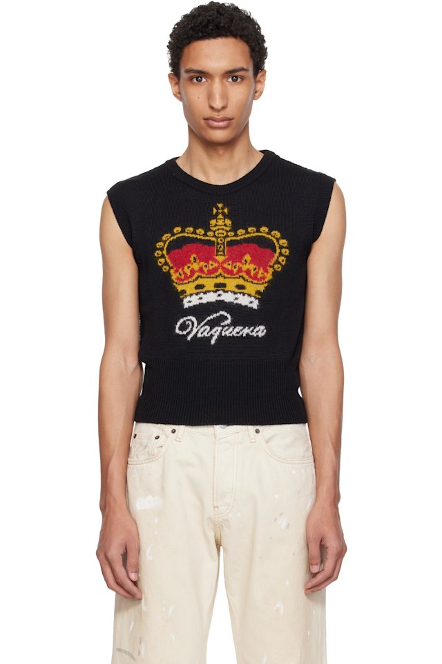 VAQUERA — Black Crown Vest