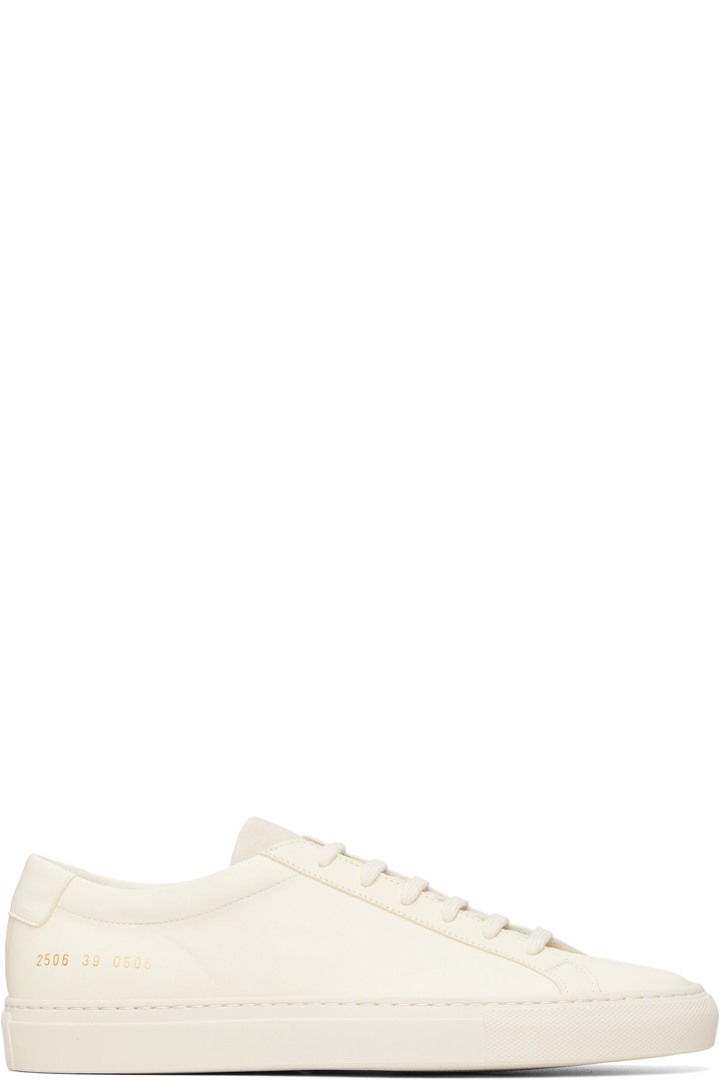 Common Projects Achilles — white leather