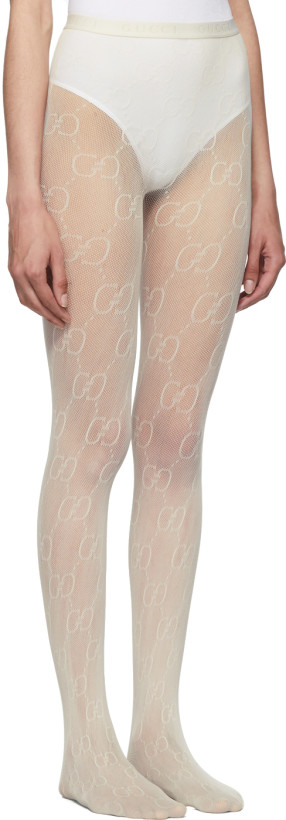 white gucci stockings