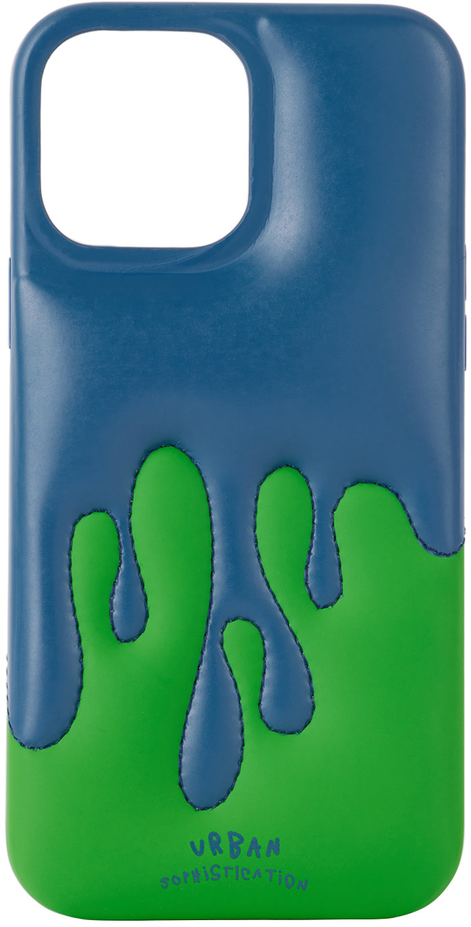 Urban Sophistication: SSENSE Exclusive Blue & Green 'The Dripping