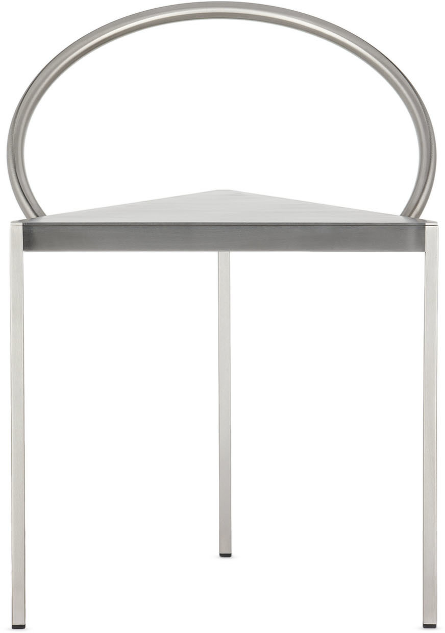 FRAMA: Stainless Steel Triangolo Chair | SSENSE Taiwan