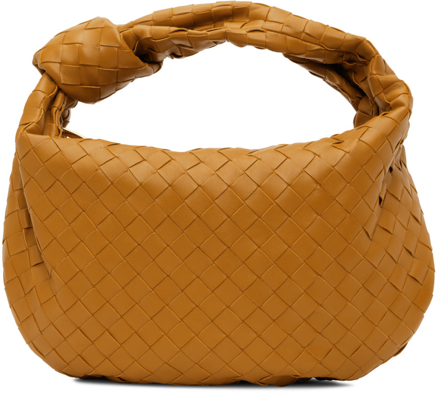 Bottega Veneta: Orange Teen Jodie Bag | SSENSE Canada