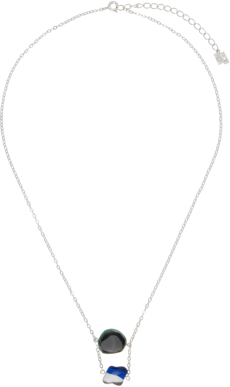 ADER error: Silver Rapil Necklace | SSENSE
