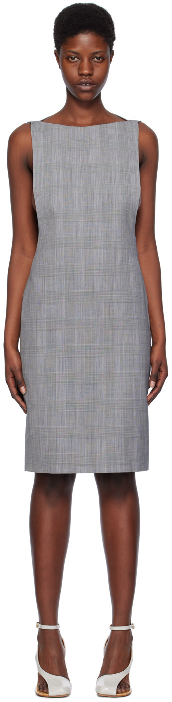 Coperni Cape Mini Dress - 601b Black/white Coperni Cape Mini Dress - 601b Black/white