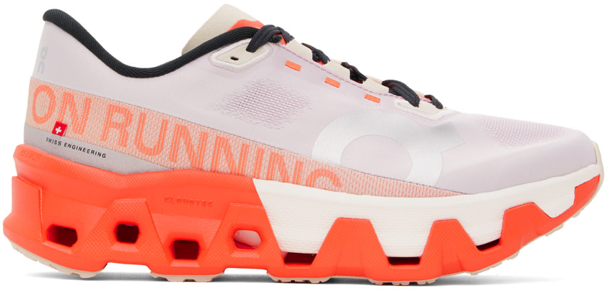 On: Purple & Orange Cloudmonster Hyper Sneakers | SSENSE