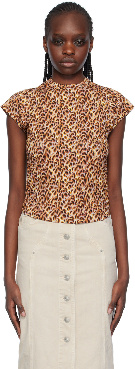 Isabel Marant Etoile: Multicolor Juviana T-Shirt | SSENSE