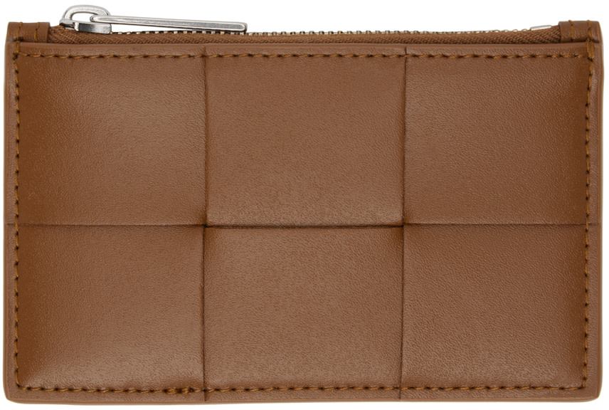 超美品　BOTTEGA VENETA Card Case On Chain Bottega Veneta Intrecciato Card Case on Chain | Neiman Marcus
