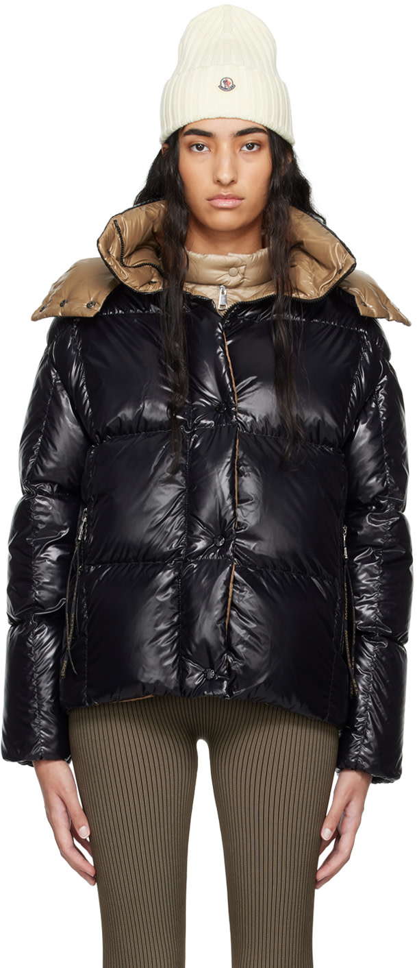 Moncler: Black Parana Down Jacket | SSENSE