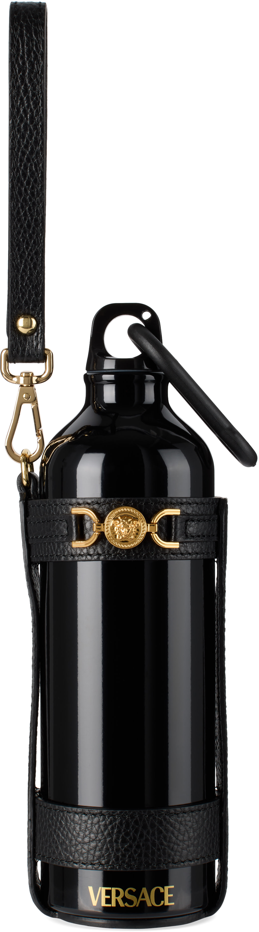 Versace: Black Medusa '95 Water Bottle | SSENSE Norway