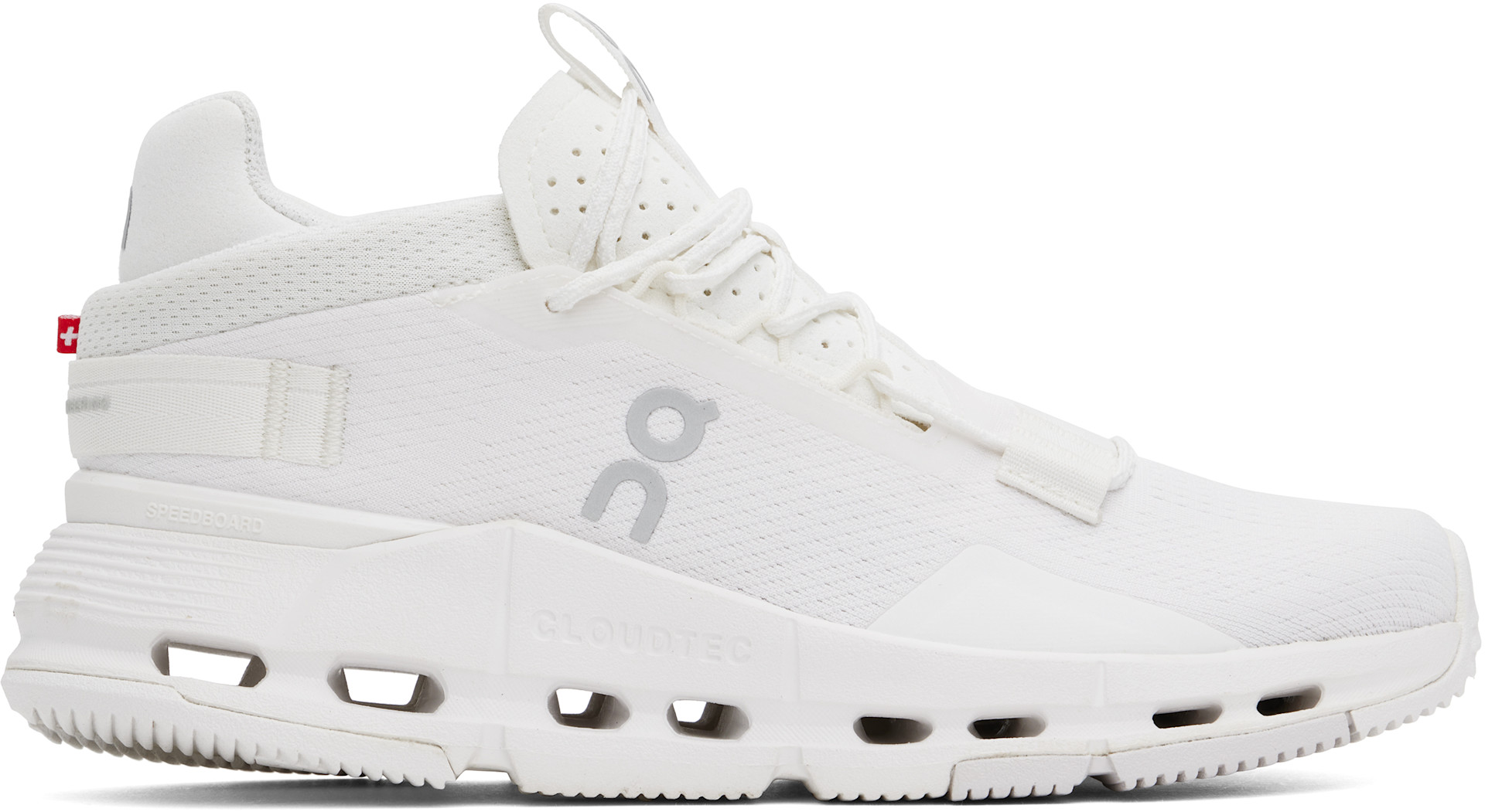 On: White Cloudnova 2 Sneakers | SSENSE