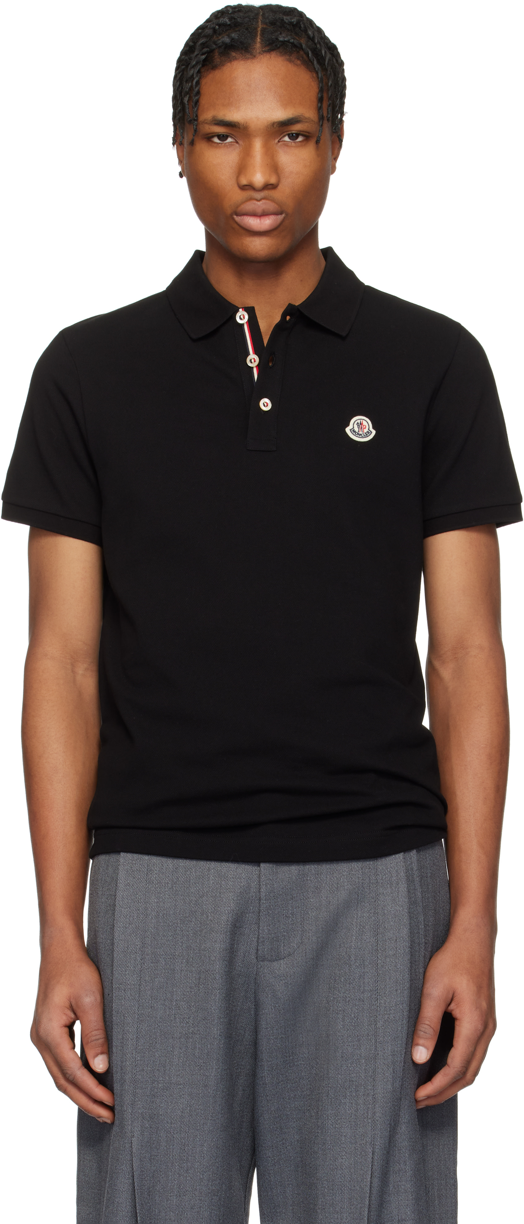 Moncler Polos for Men | SSENSE