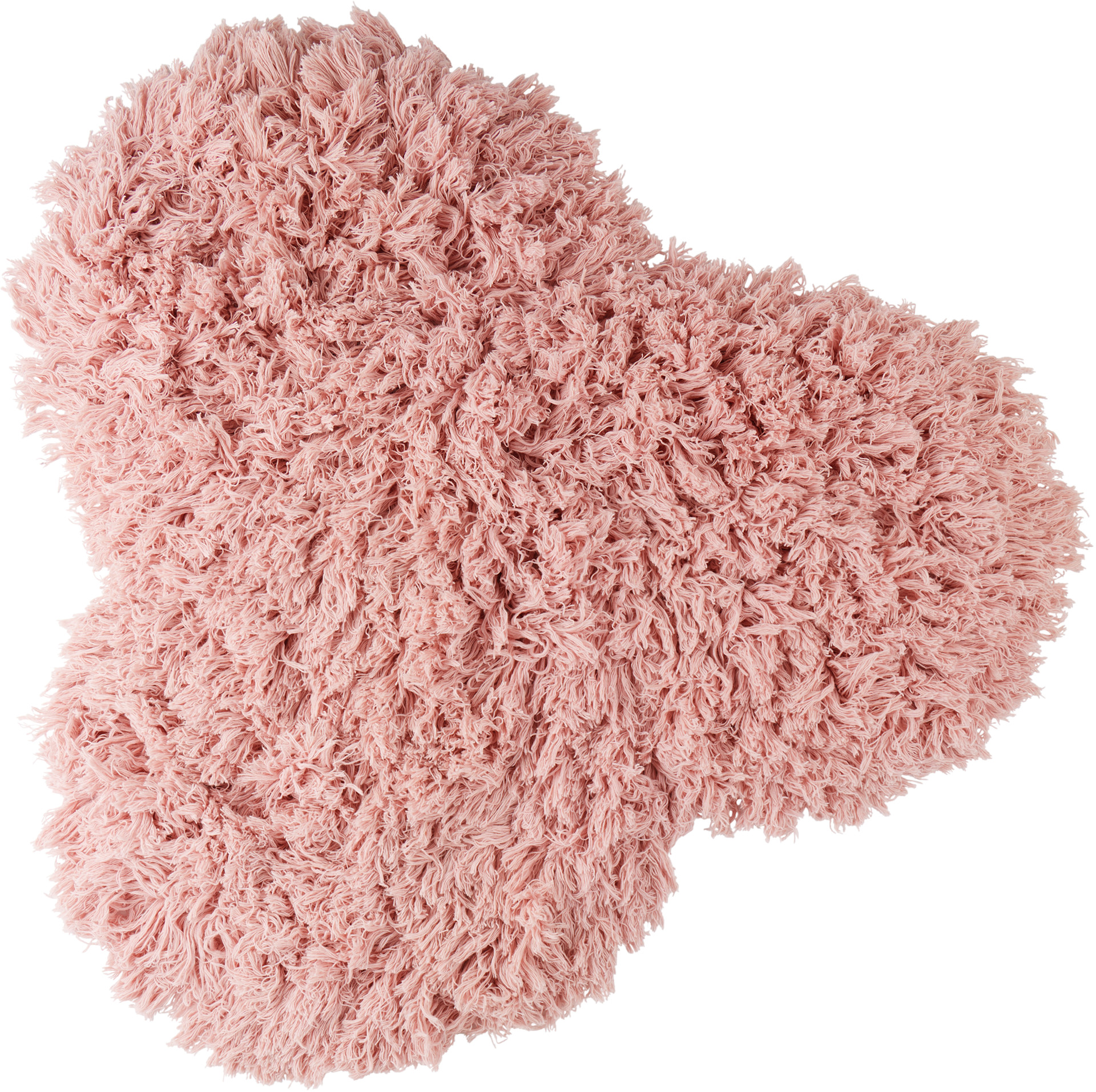 MUSH STUDIOS ブラック＆オフホワイト The Wooly クッション Wooly Pillow – Mush Studios
