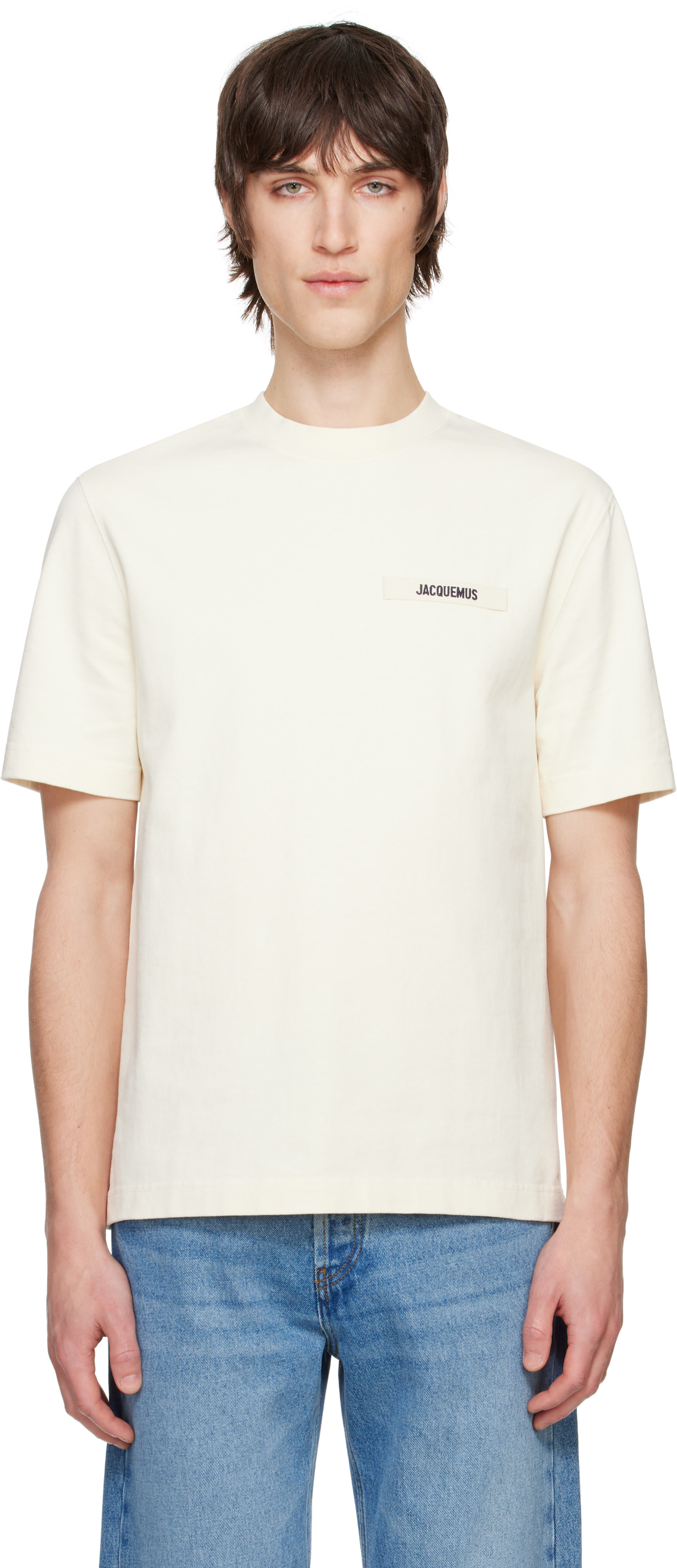 こうちゃん専用 JACQUEMUS クリーム色 Tシャツ サイズS Jacquemus – Jacquemus T-Shirt La Carotte in Barcelona or Shop