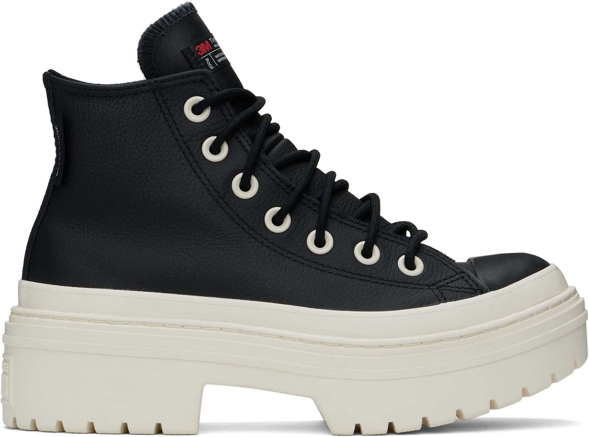 Converse Chuck Tayler All Star Water Proof High Top Black Sneakers CONVERSE MENS CHUCK TAYLOR ALL STAR CITY TREK WATERPROOF  main image 3